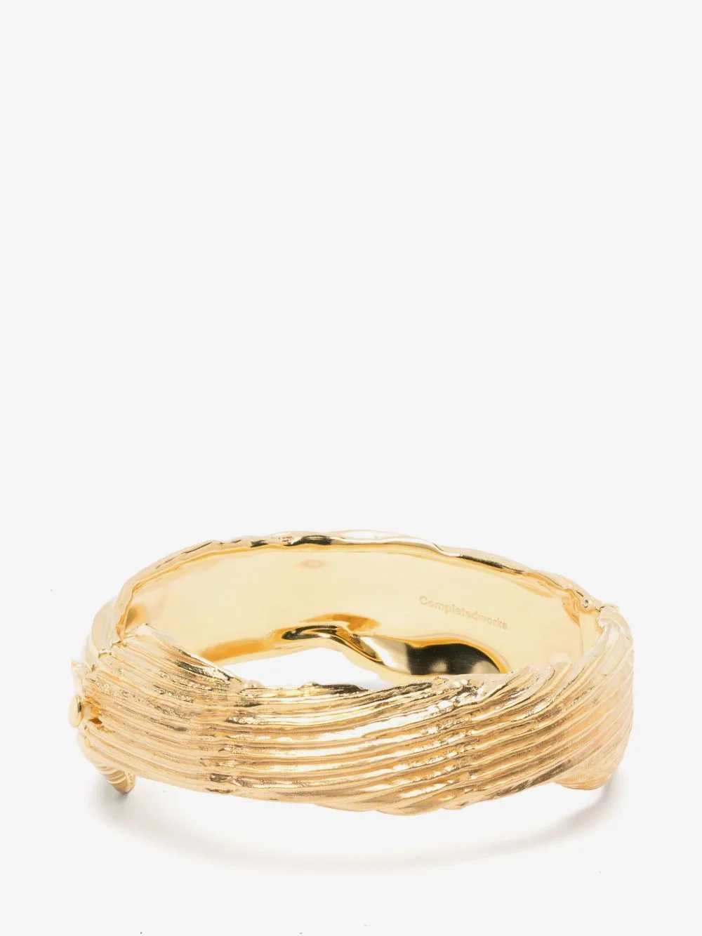 textured-finish cuff bracelet - 1