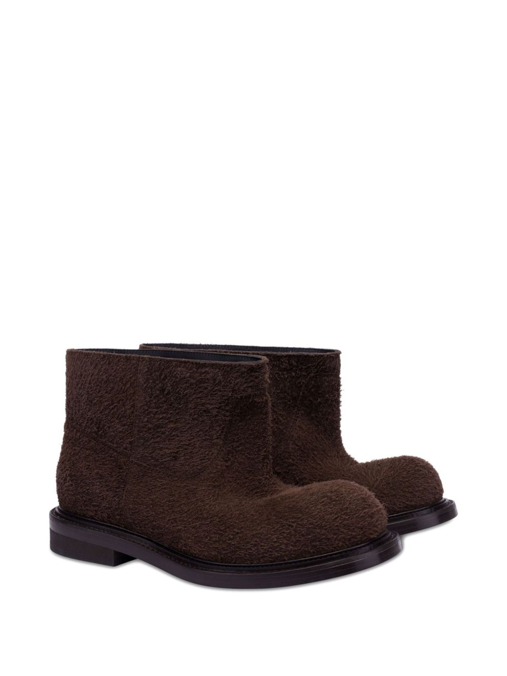 calf-hair ankle boots - 2
