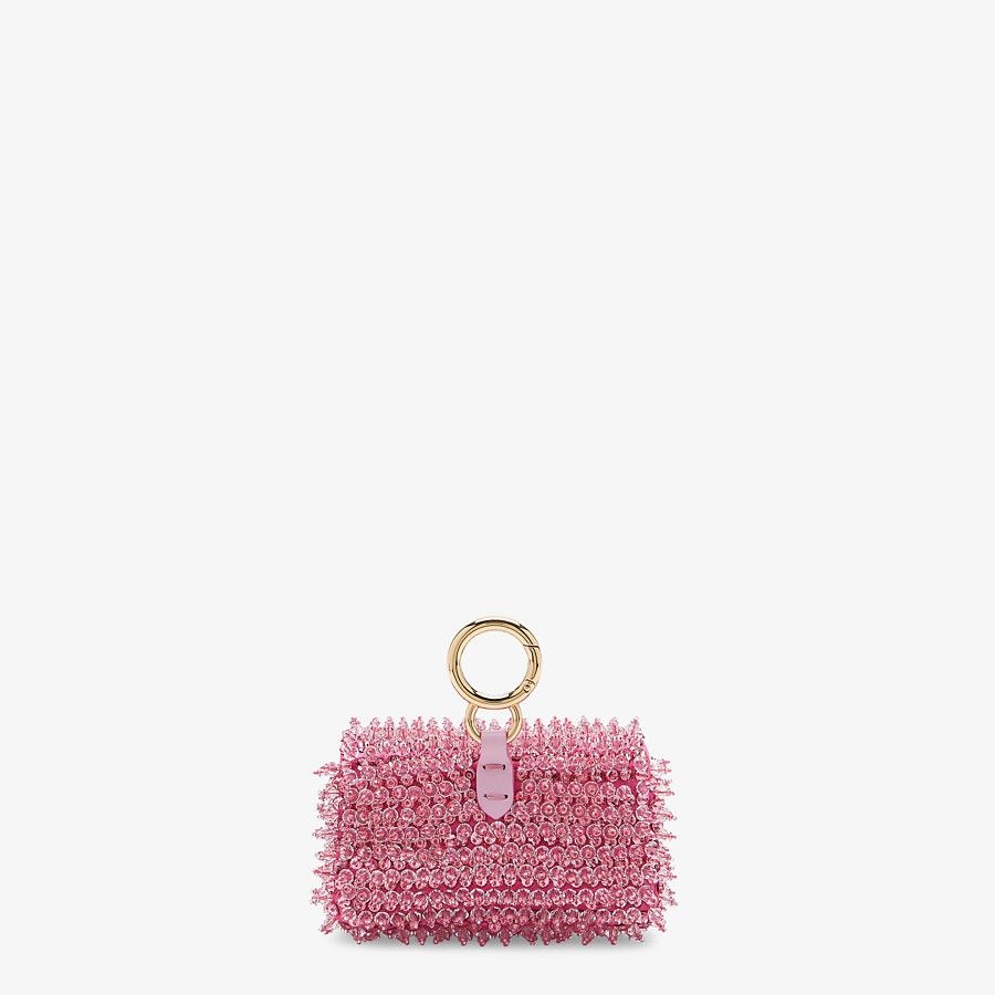 Charm with purple crystals - 3