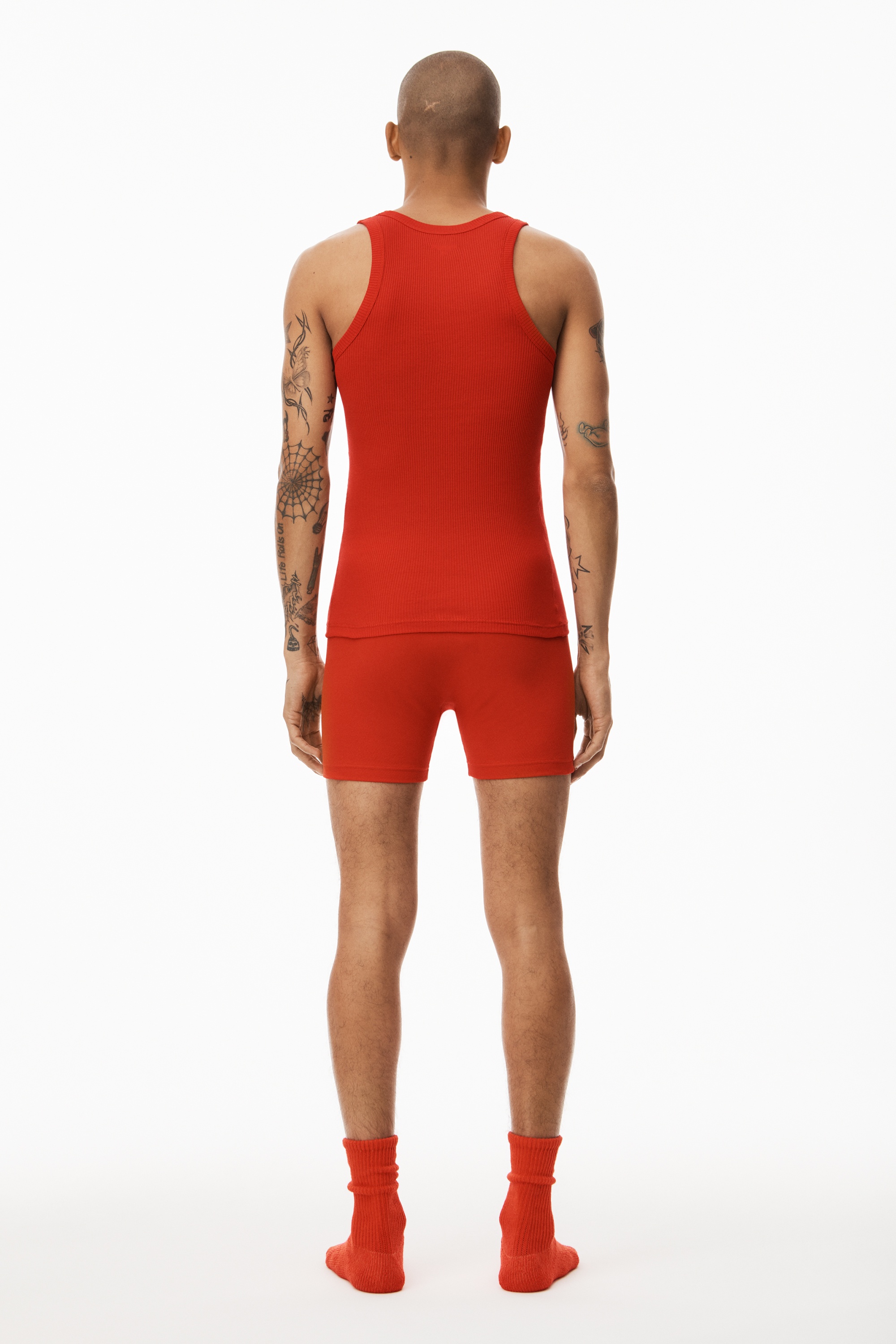 TANK IN RIBBED COTTON - 4