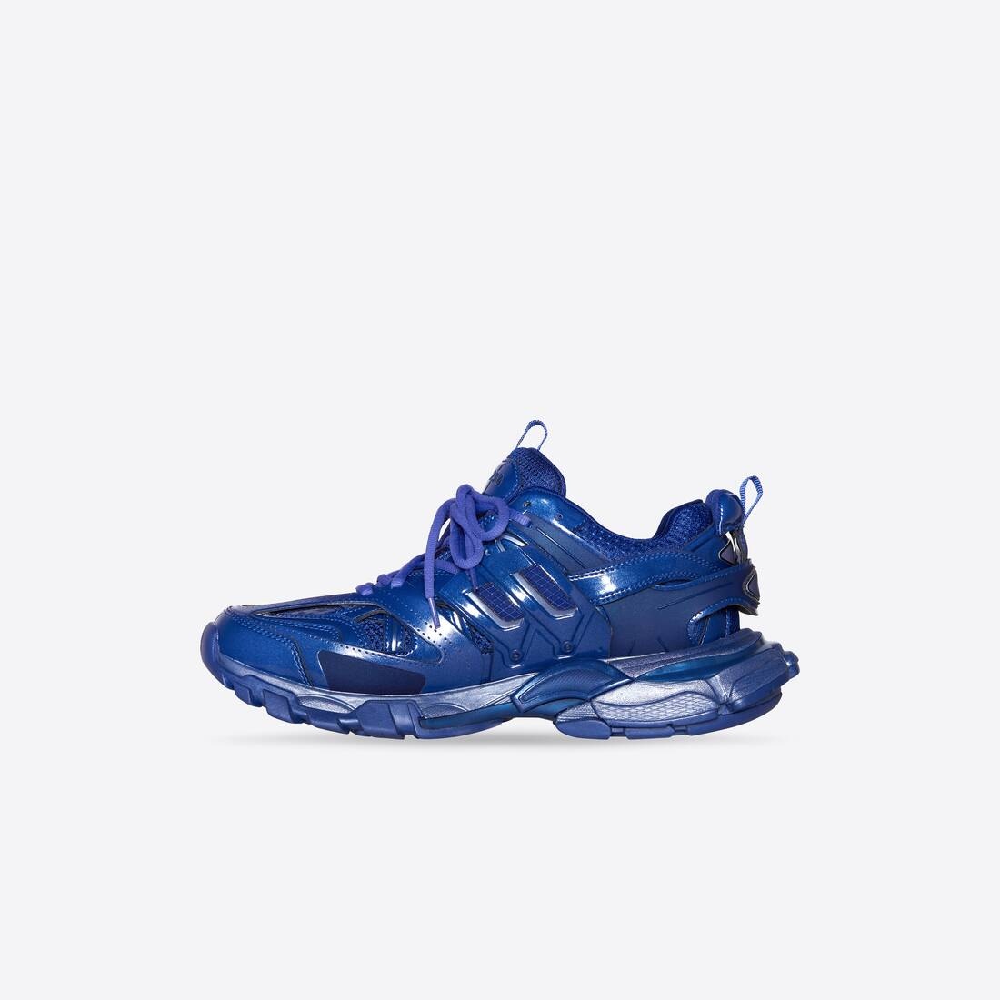 Men's Track Sneaker Metallic in Blue - 6