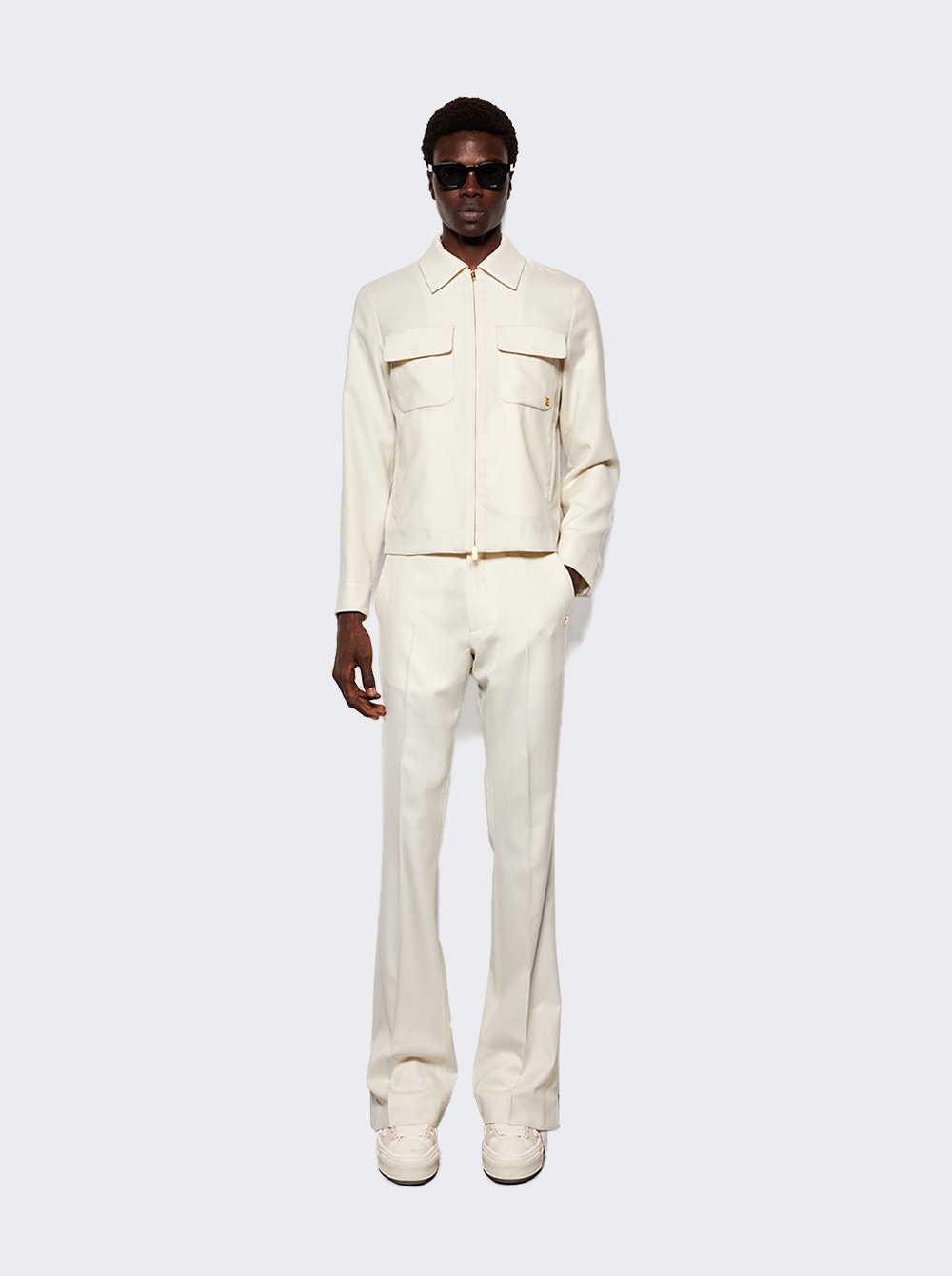 Ma Flare Trousers Alabaster - 6
