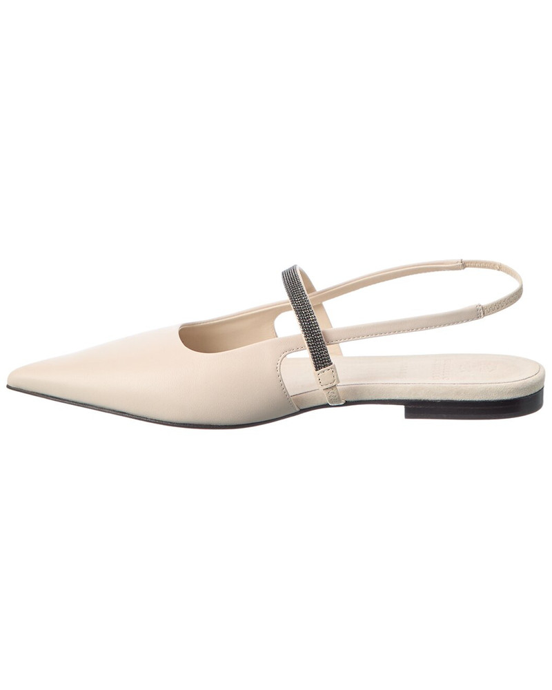 Brunello Cucinelli Brunello Cucinelli Leather Mule outlook