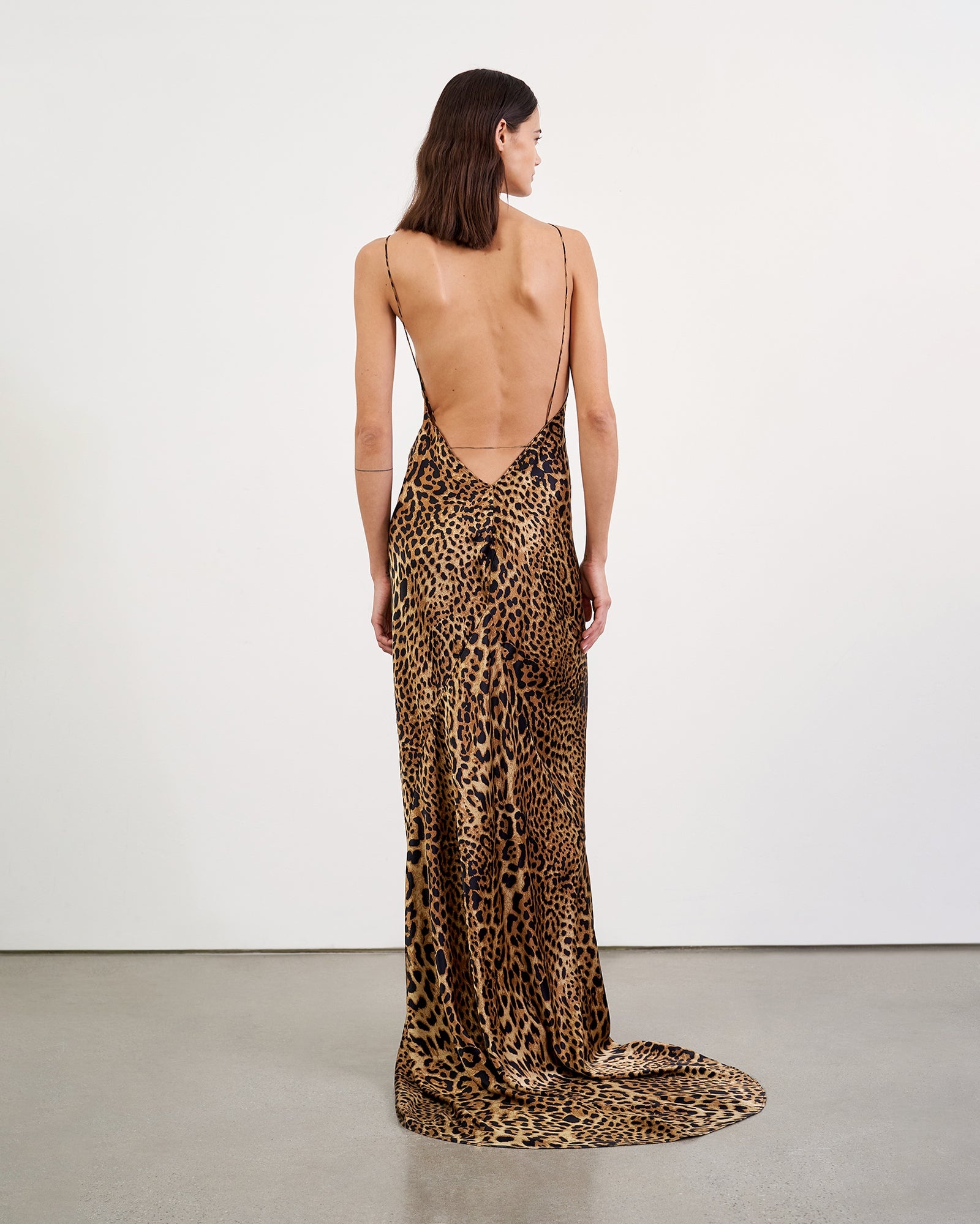 ELIZABETH LEOPARD GOWN - 4