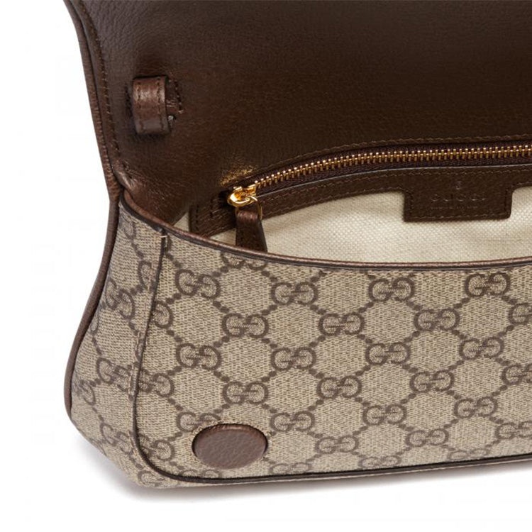(WMNS) Gucci Blondie Shoulder Bag 'Beige Ebony Supreme' 699268-K9GSG-8358 - 7