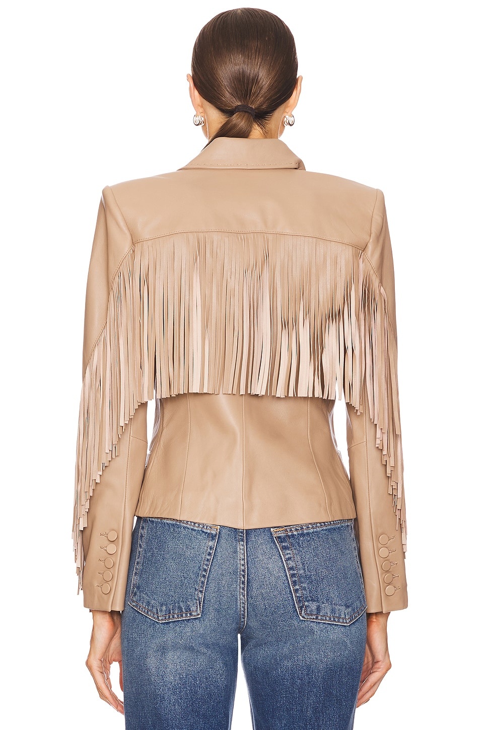 Vashti Fringe Blazer - 4
