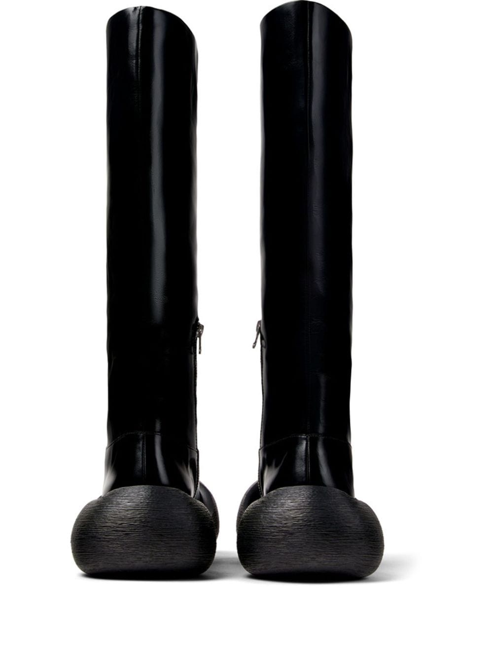 Caramba round-toe leather boots - 4