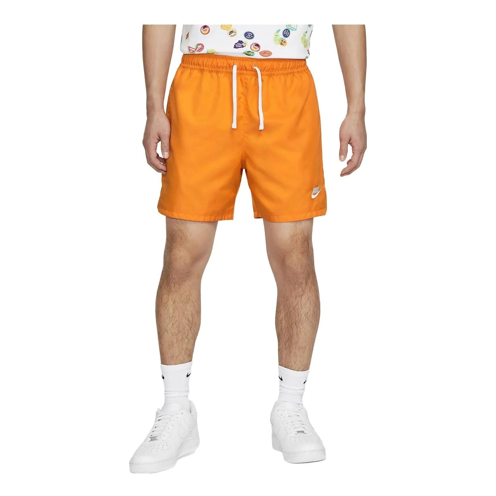 Nike Sportswear Sport Essentials Woven Lined Flow Shorts 'Orange' DM6830-886 - 1