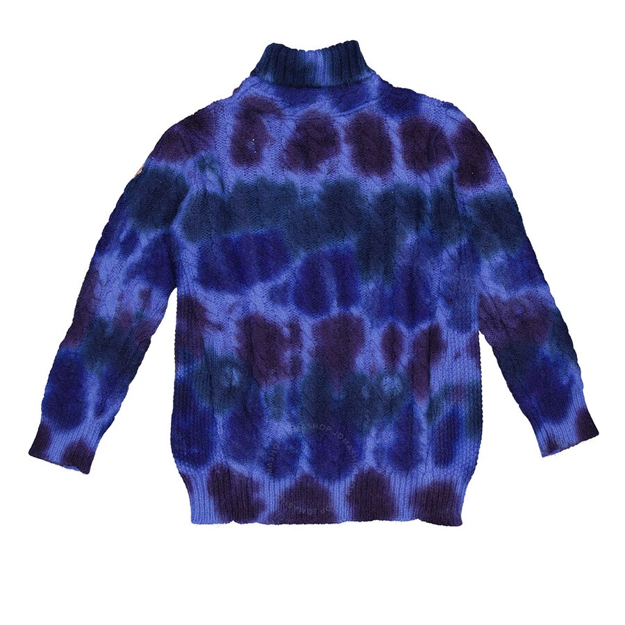 Moncler Maglione Tie-dye Turtleneck Jumper, Size Large - 2