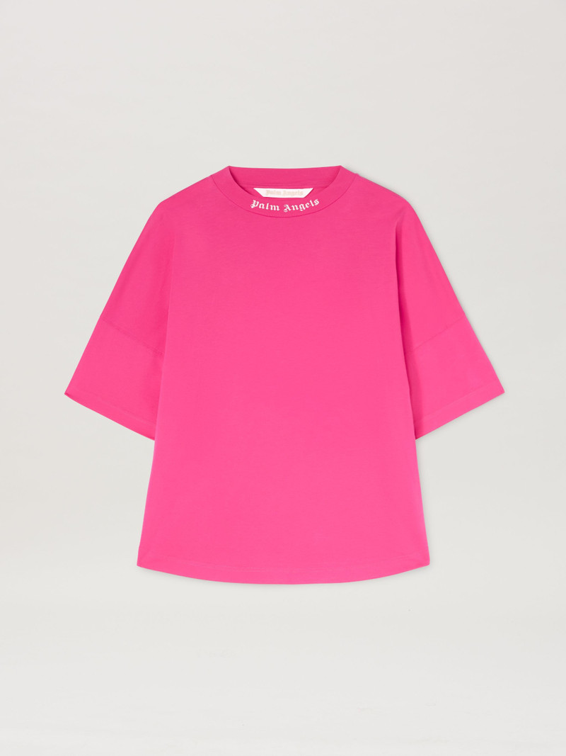 Curved Logo oversize T-shirt 1