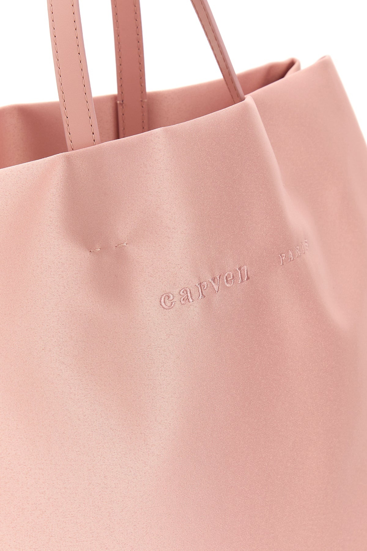 Pink fabric Jeanne shopping bag - 4