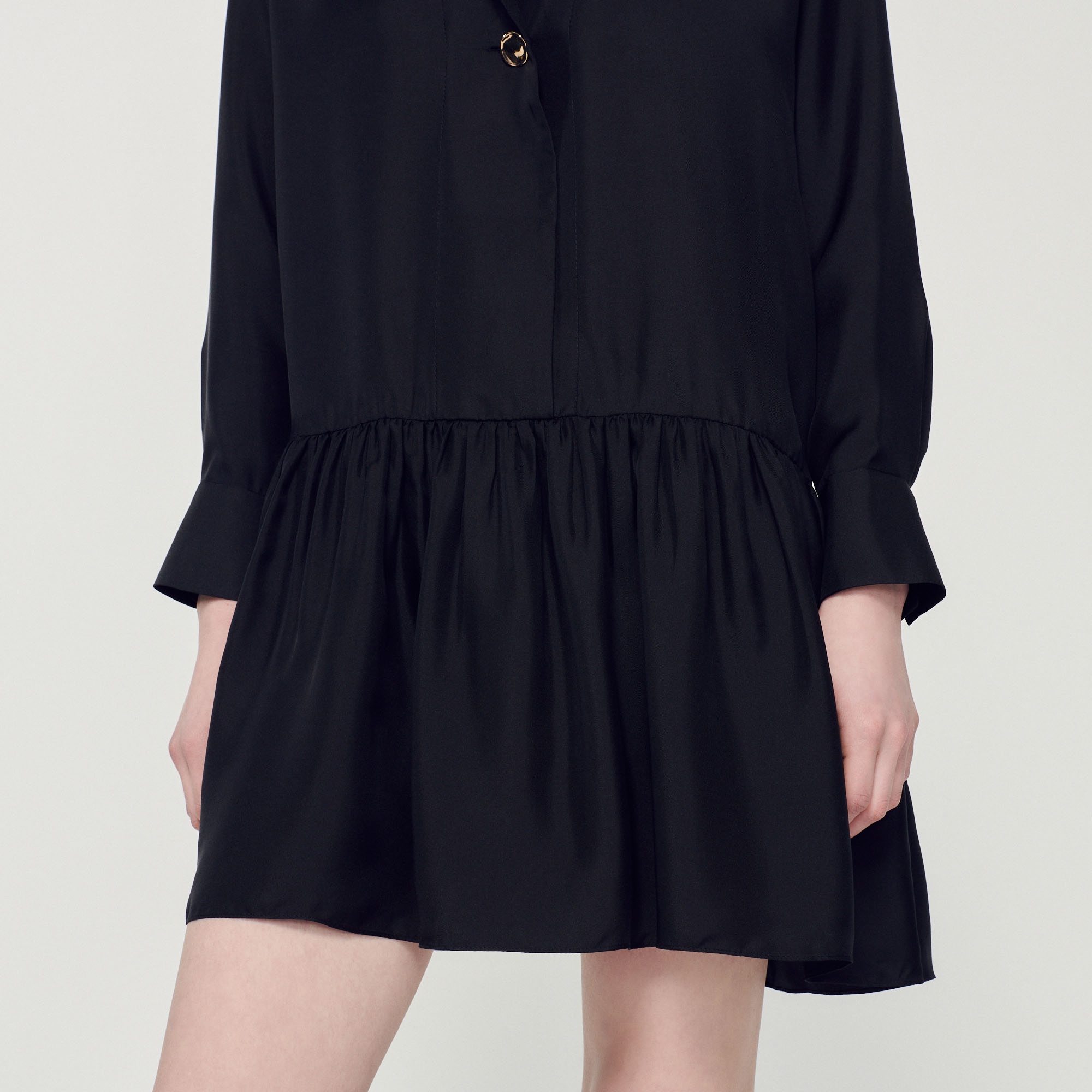 Short silk dress - 4