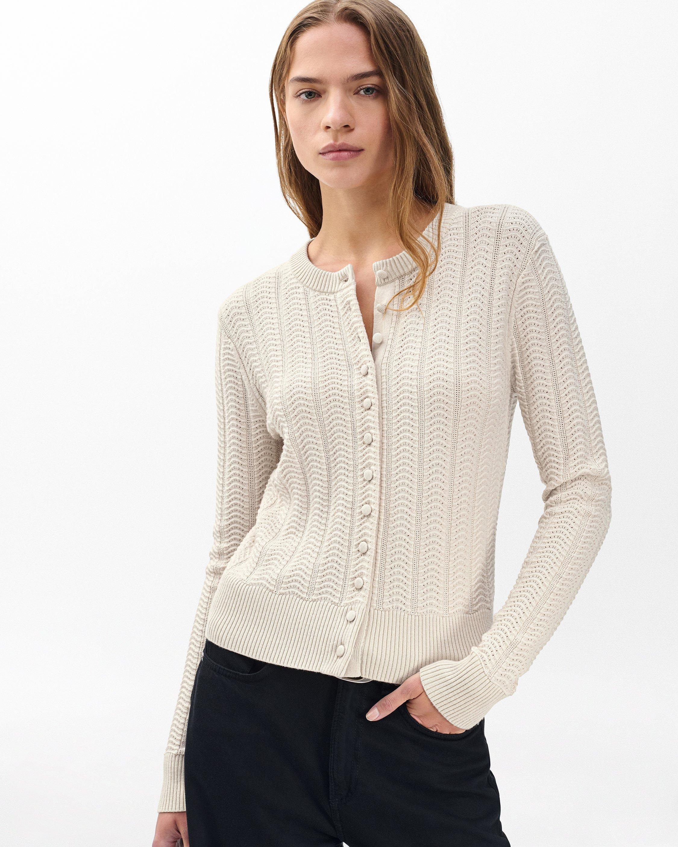 Francesca Wool-Blend Cardigan - 4