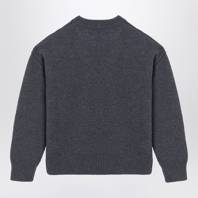 Ami Paris Dark grey Ami De Coeur sweater - 2