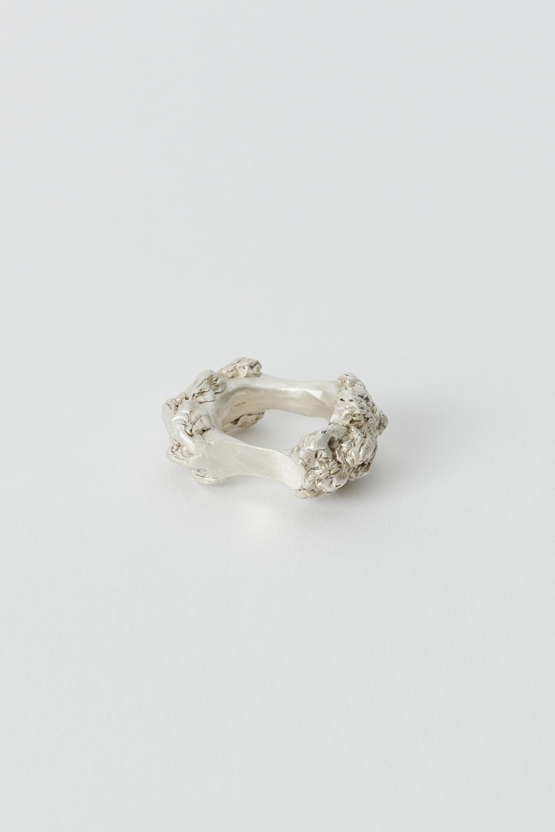 Oyster Ring Grande Silver 1