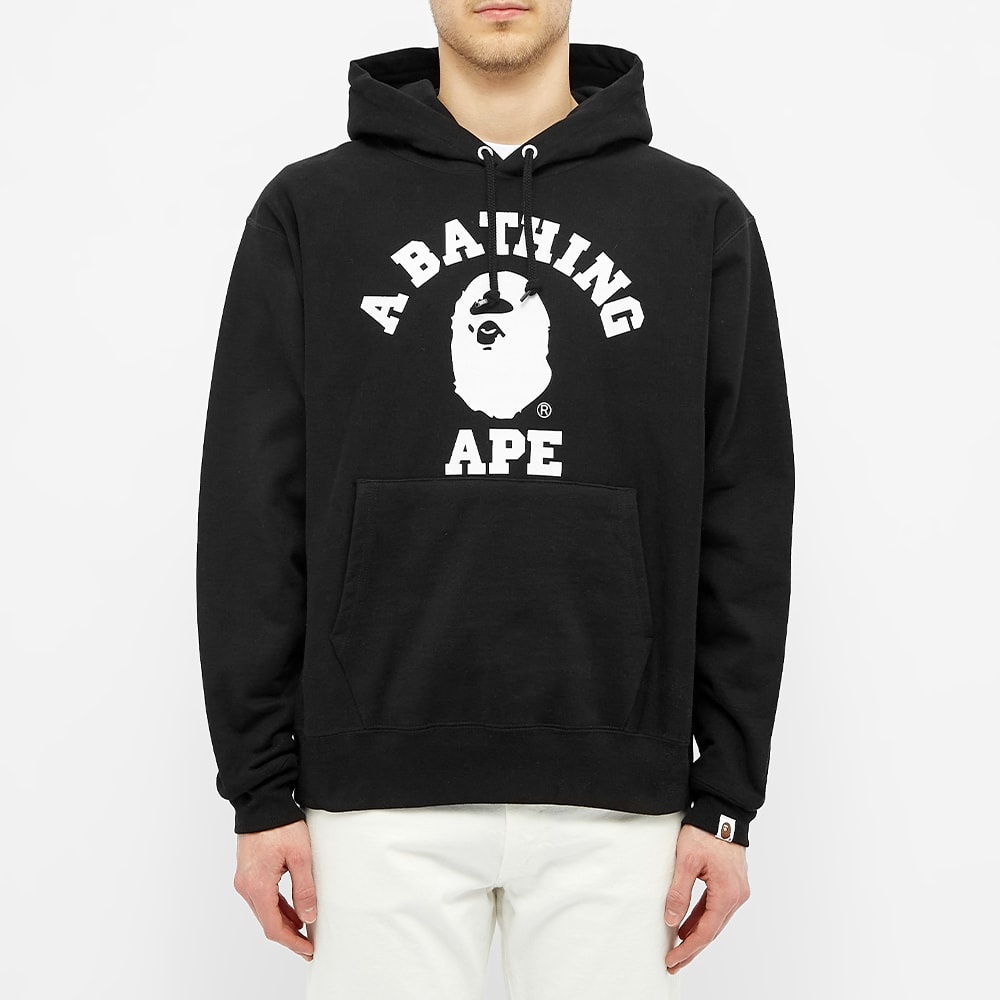 A Bathing Ape College Hoody - 4