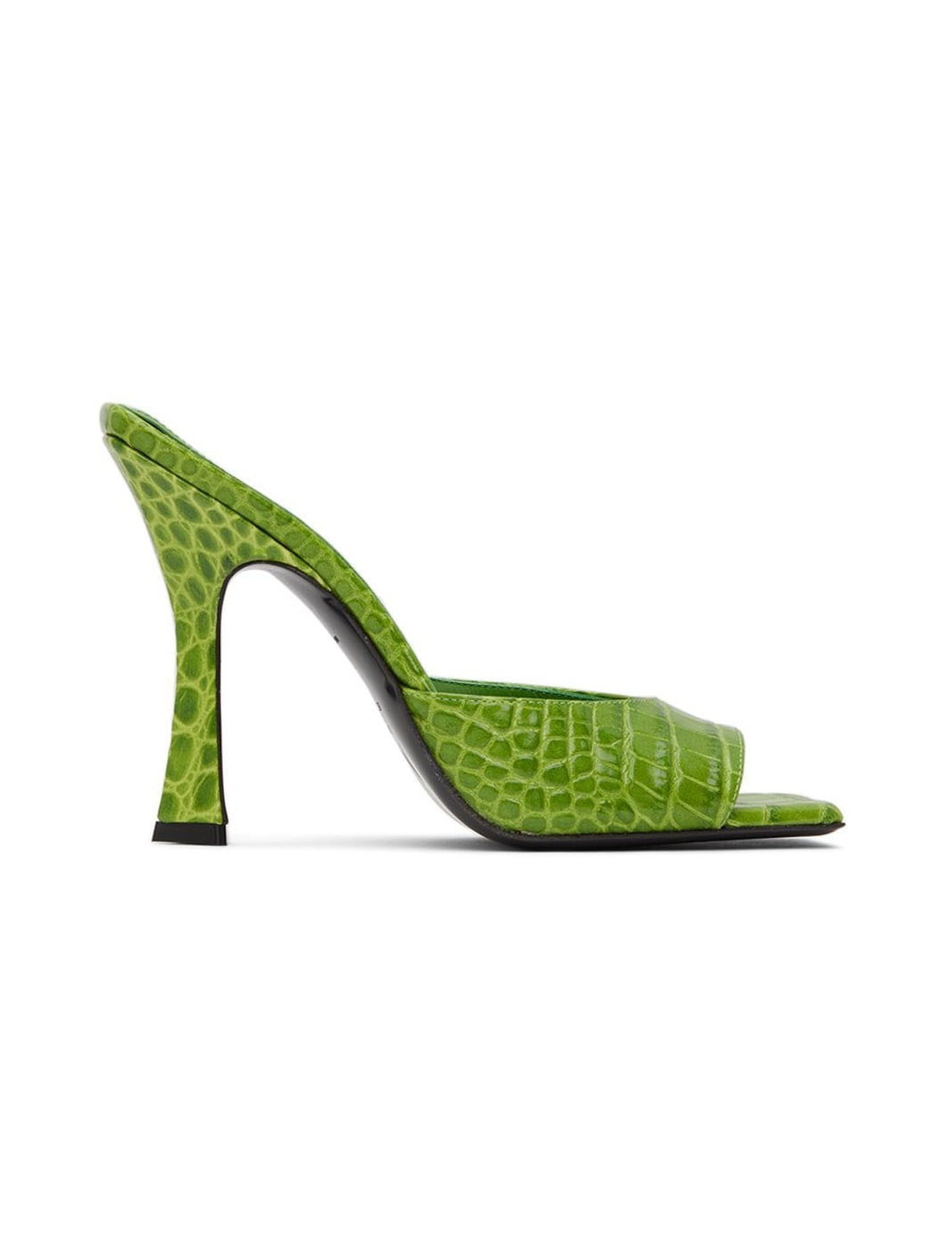 Green Anais Heeled Sandals - 1