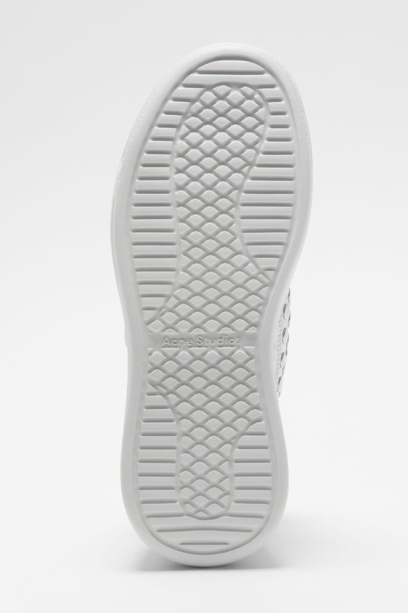 Velcro strap platform sneakers - Optic White 7