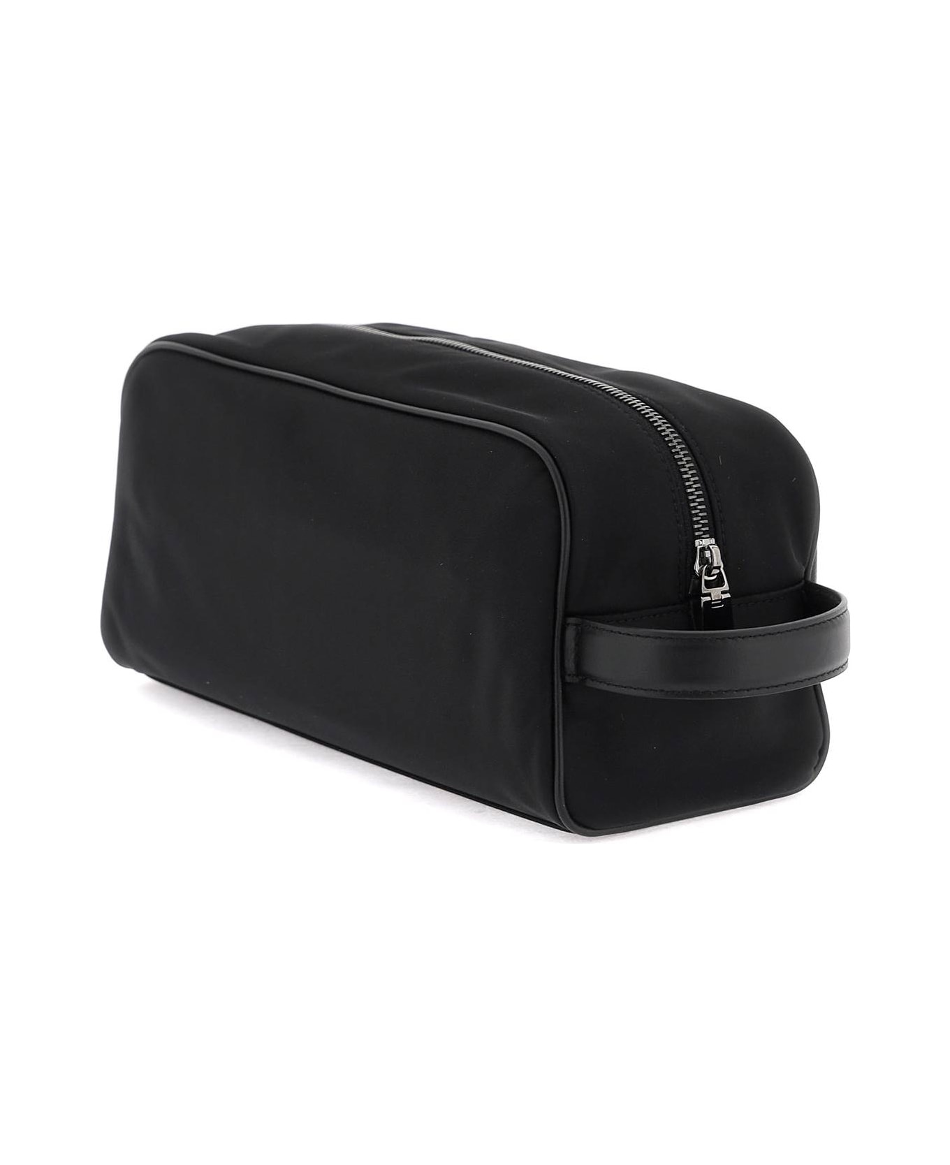 Leather And Nylon Vanity Case - 2