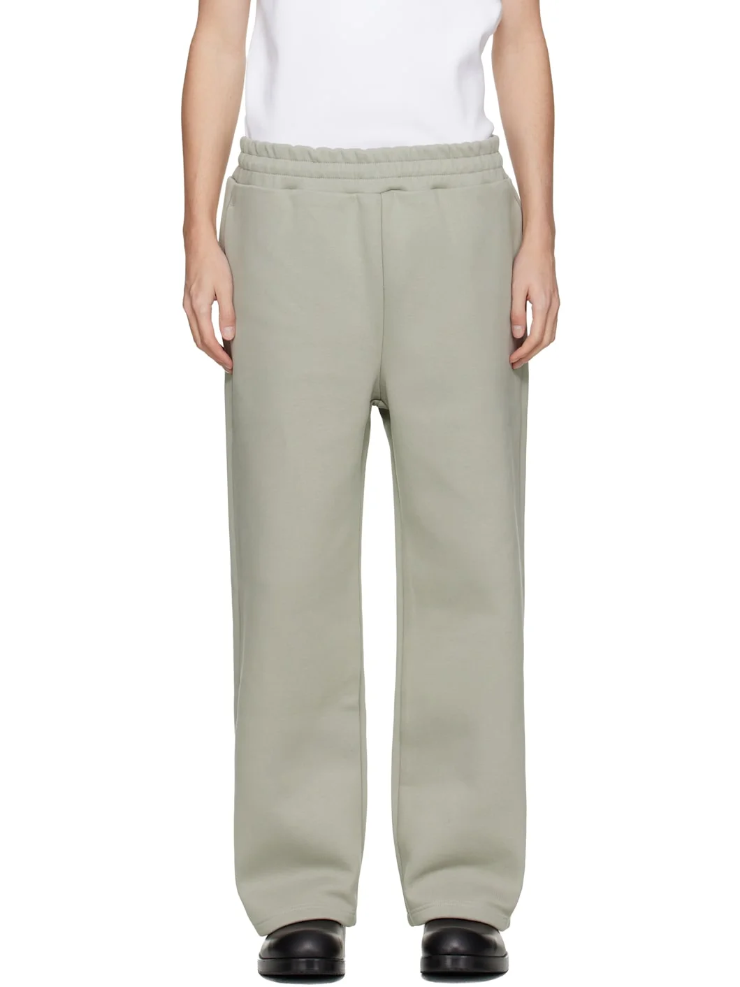 Gray V2 Stacks Sweatpants - 1