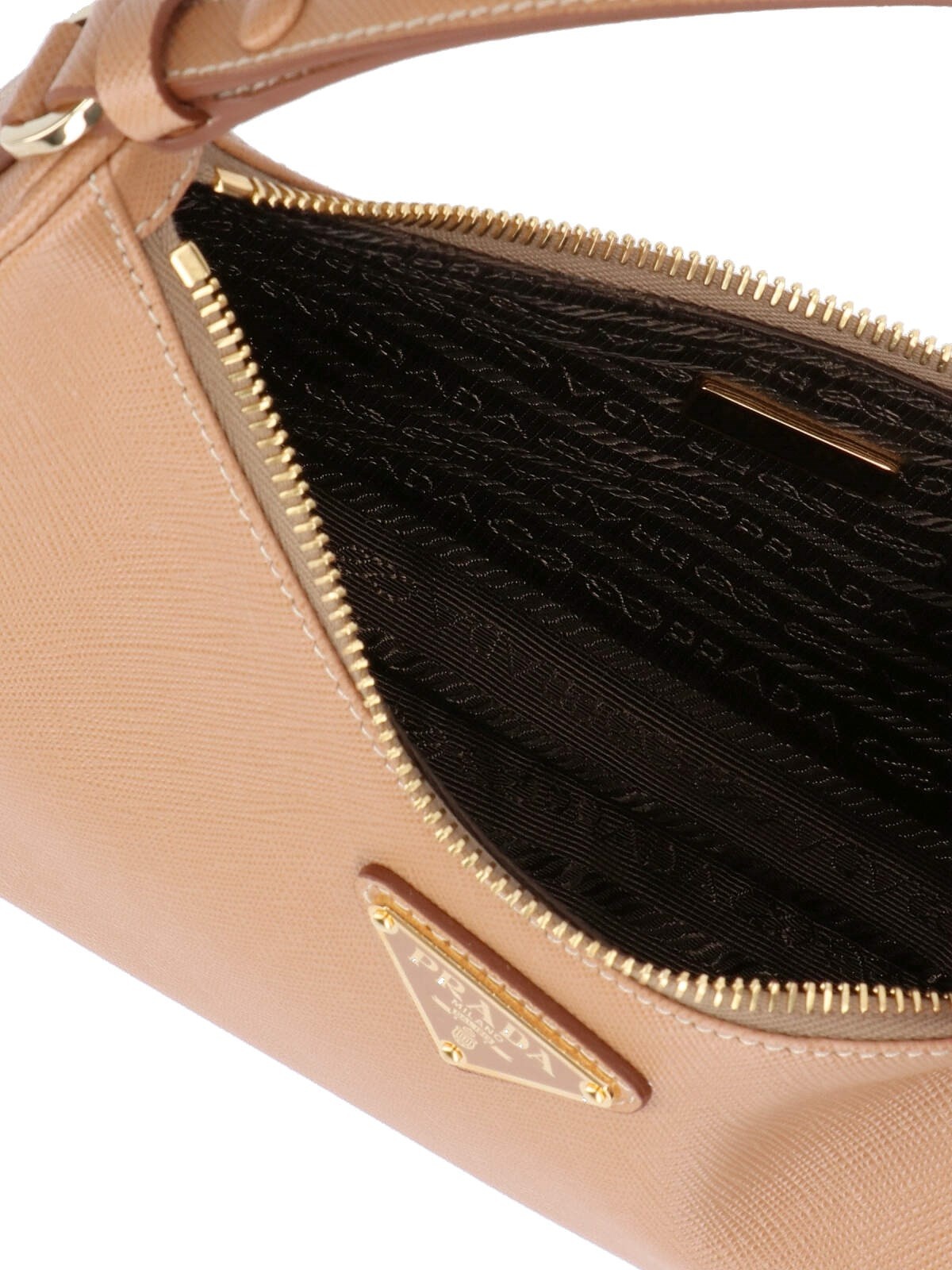 Prada MINI 'RE-EDITION' SHOULDER BAG | sugar | REVERSIBLE