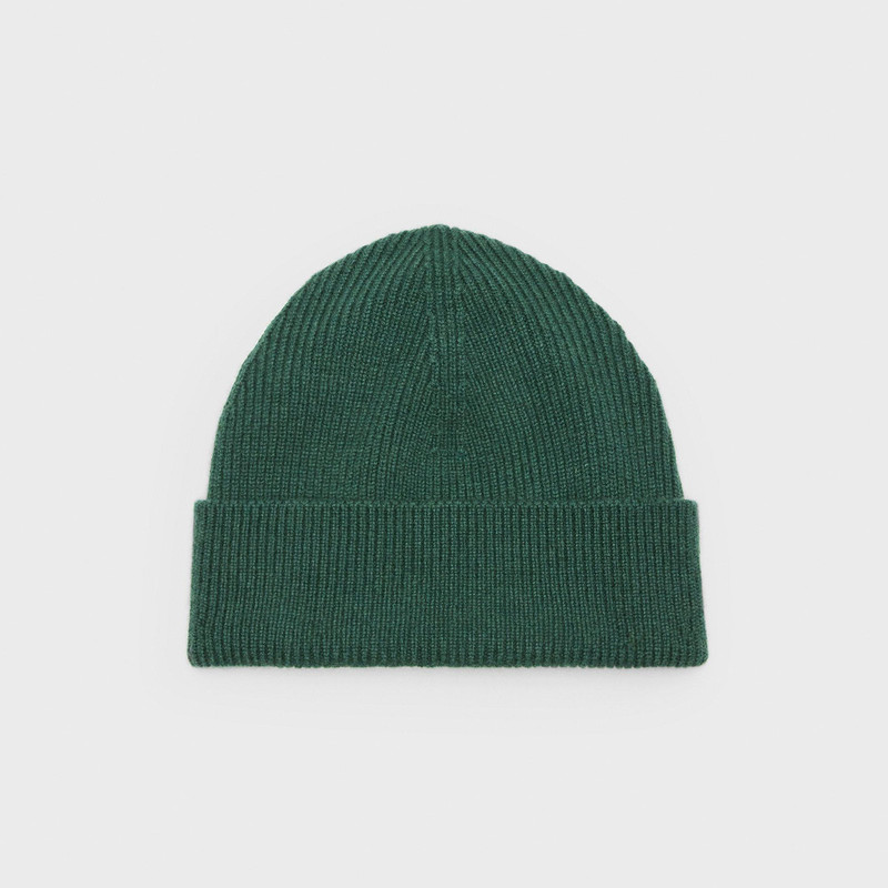 Camden Beanie in Ribbed Cashmere 1
