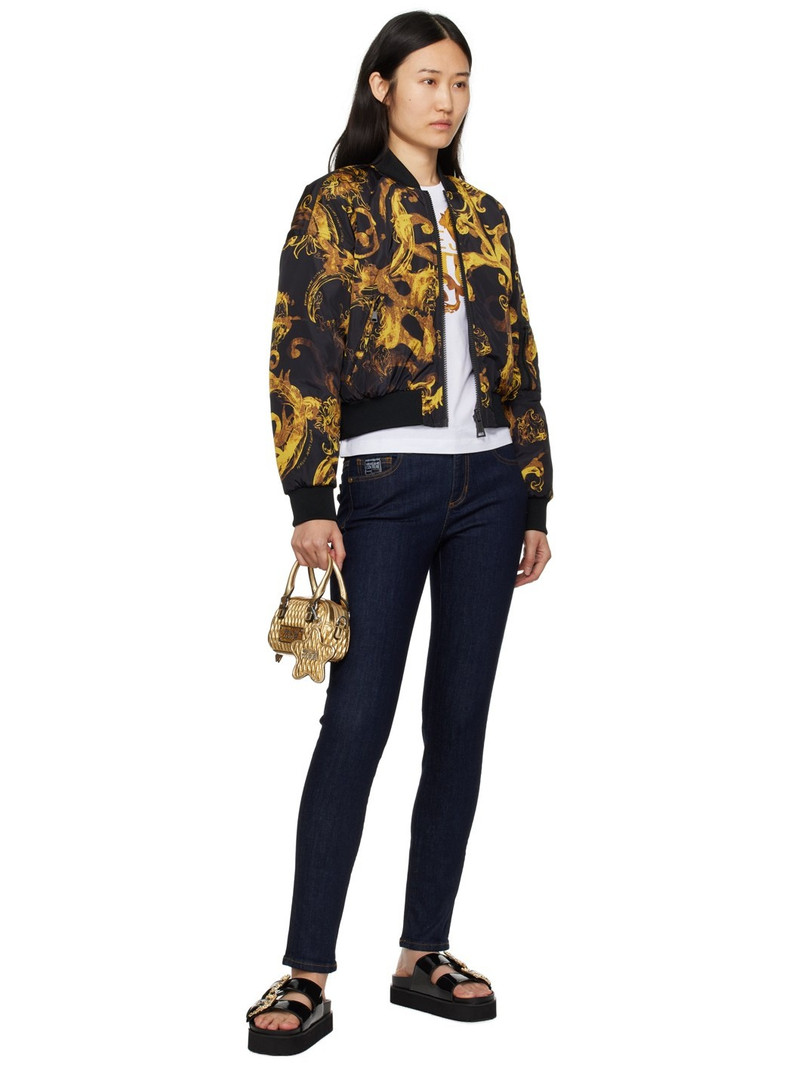 VERSACE JEANS COUTURE White Printed T-Shirt outlook