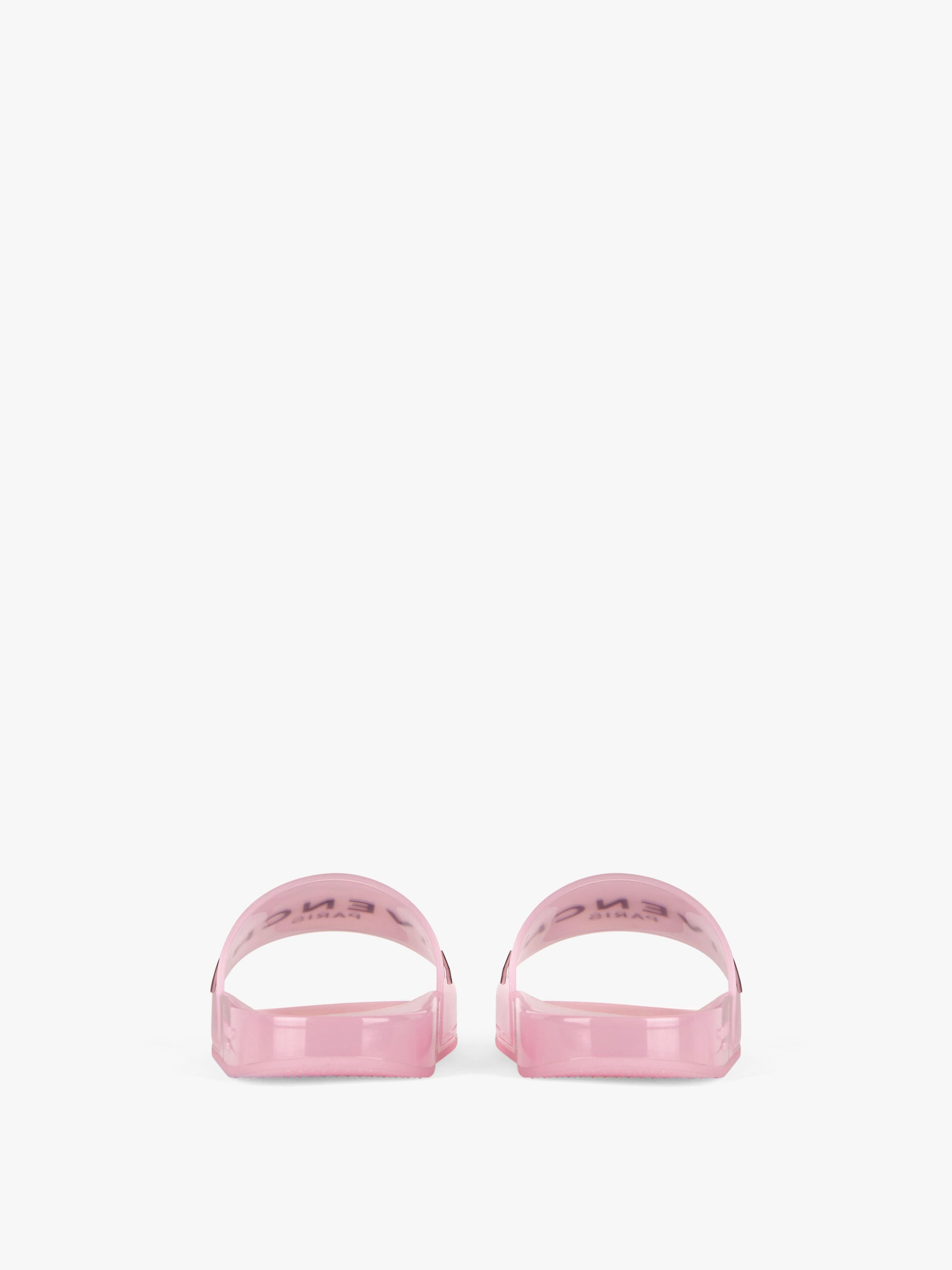 GIVENCHY PARIS FLAT SANDALS IN RUBBER - 7