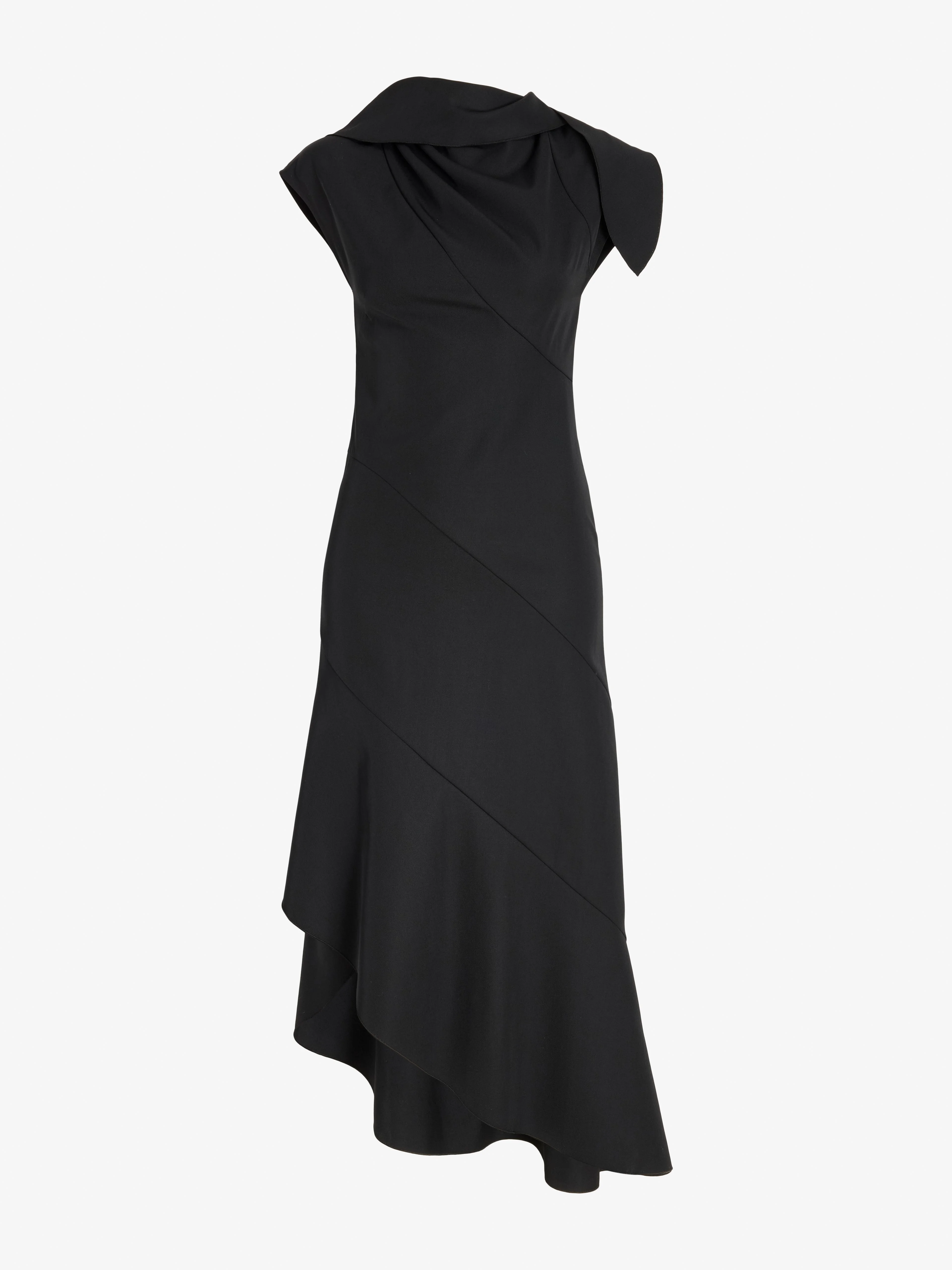 Elodine Dress in Tropical Wool - 1