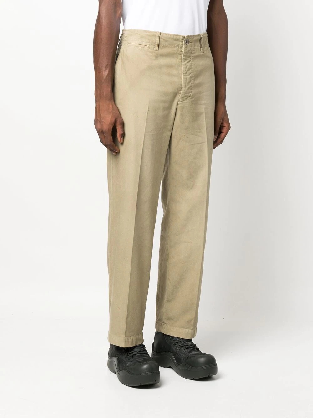 mid-rise chino trousers - 3