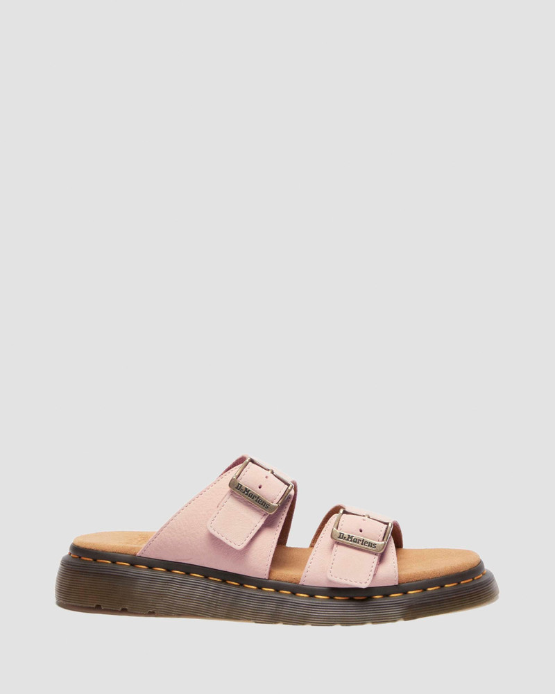 Josef Nubuck Leather Slide Sandals 1