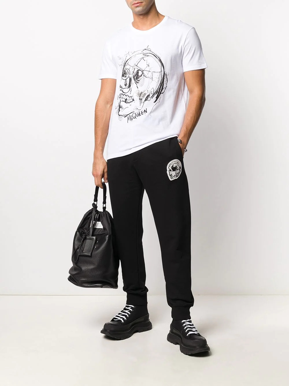 logo patch track pants - 2