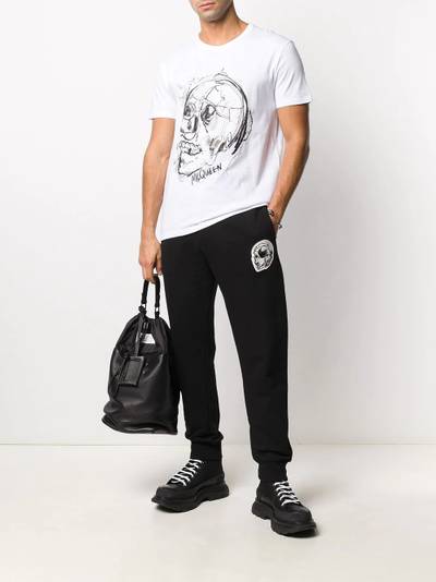 Alexander McQueen logo patch track pants outlook