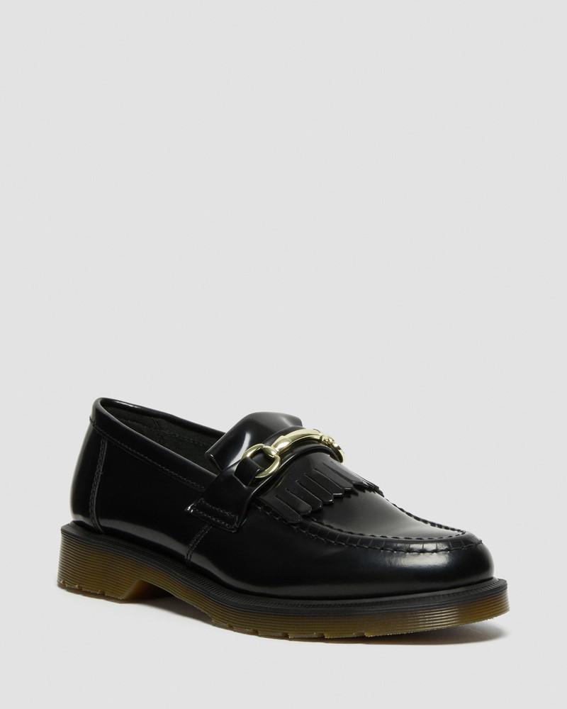 Dr. Martens Adrian Snaffle Smooth Leather Kiltie Loafers outlook