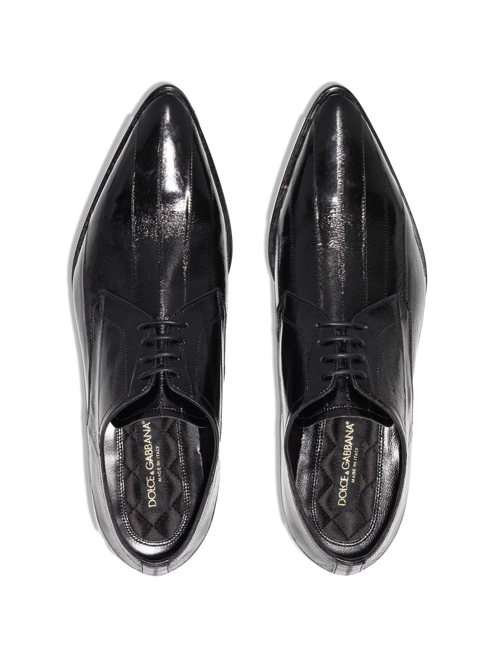 point-toe Derby shoes - 4