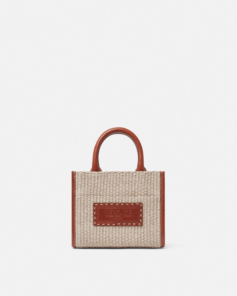 Athena Raffia Extra Small Tote Bag 1