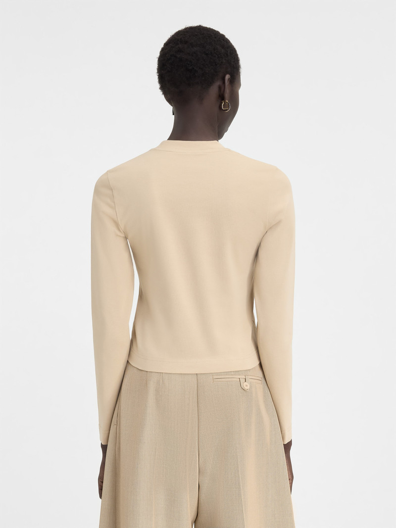 JACQUEMUS Le t-shirt Gros Grain manches longues outlook