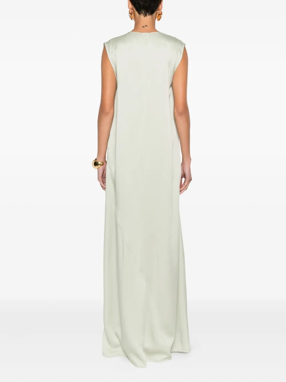 Envers satin long dress - 3