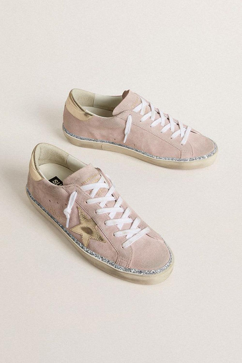 Super Star Glitter Sneaker - Pink Platinum - 3