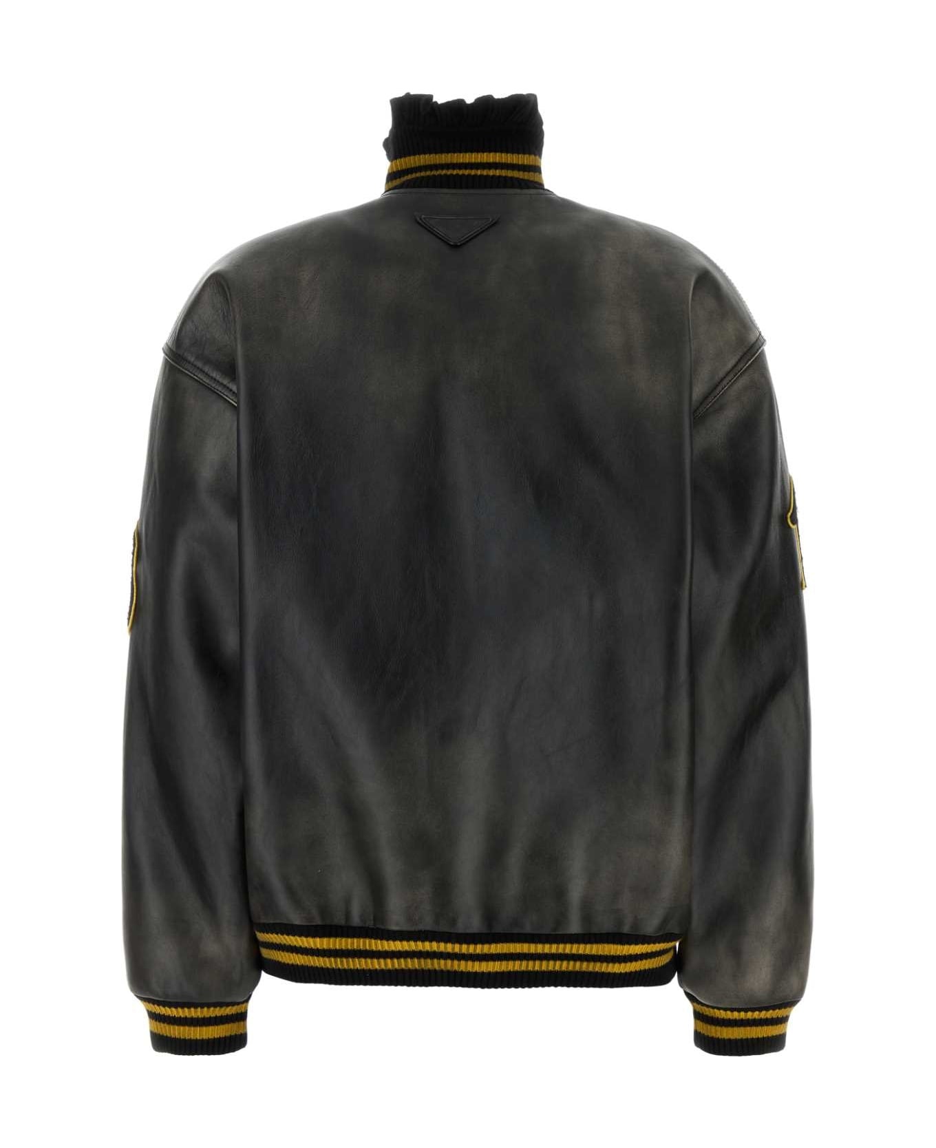 Black Leather Jacket - 2