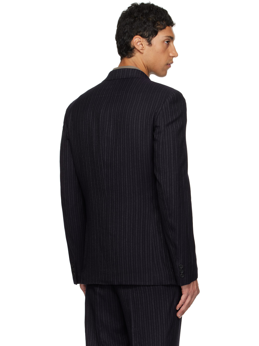 Black Suit RY Heather ST CDH 2BS Blazer - 3