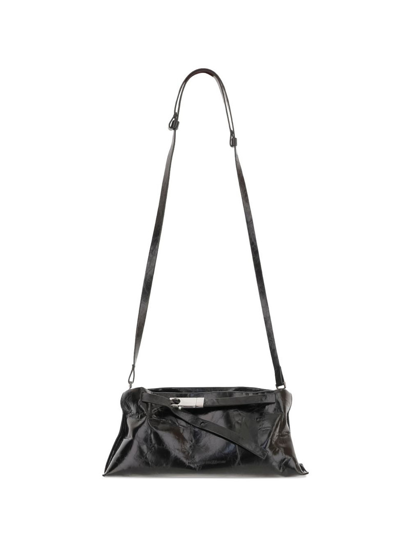 Lauren glossy adjustable shoulder bag 1