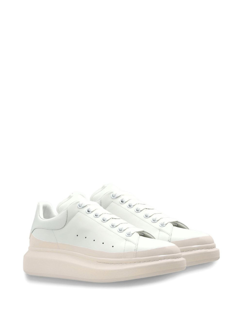 Alexander McQueen Oversized lace-up platform sneakers outlook