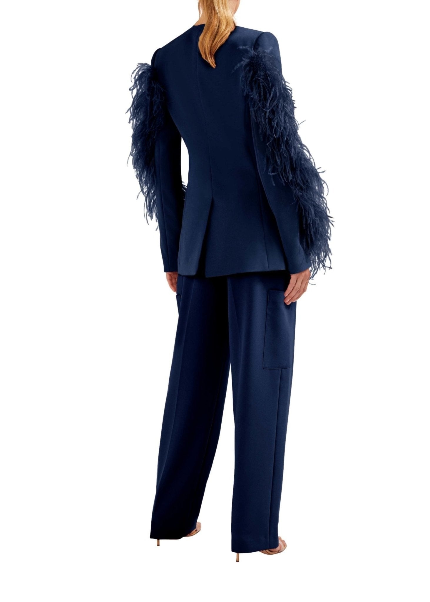 Matte Crepe Round Leg Trouser - 2