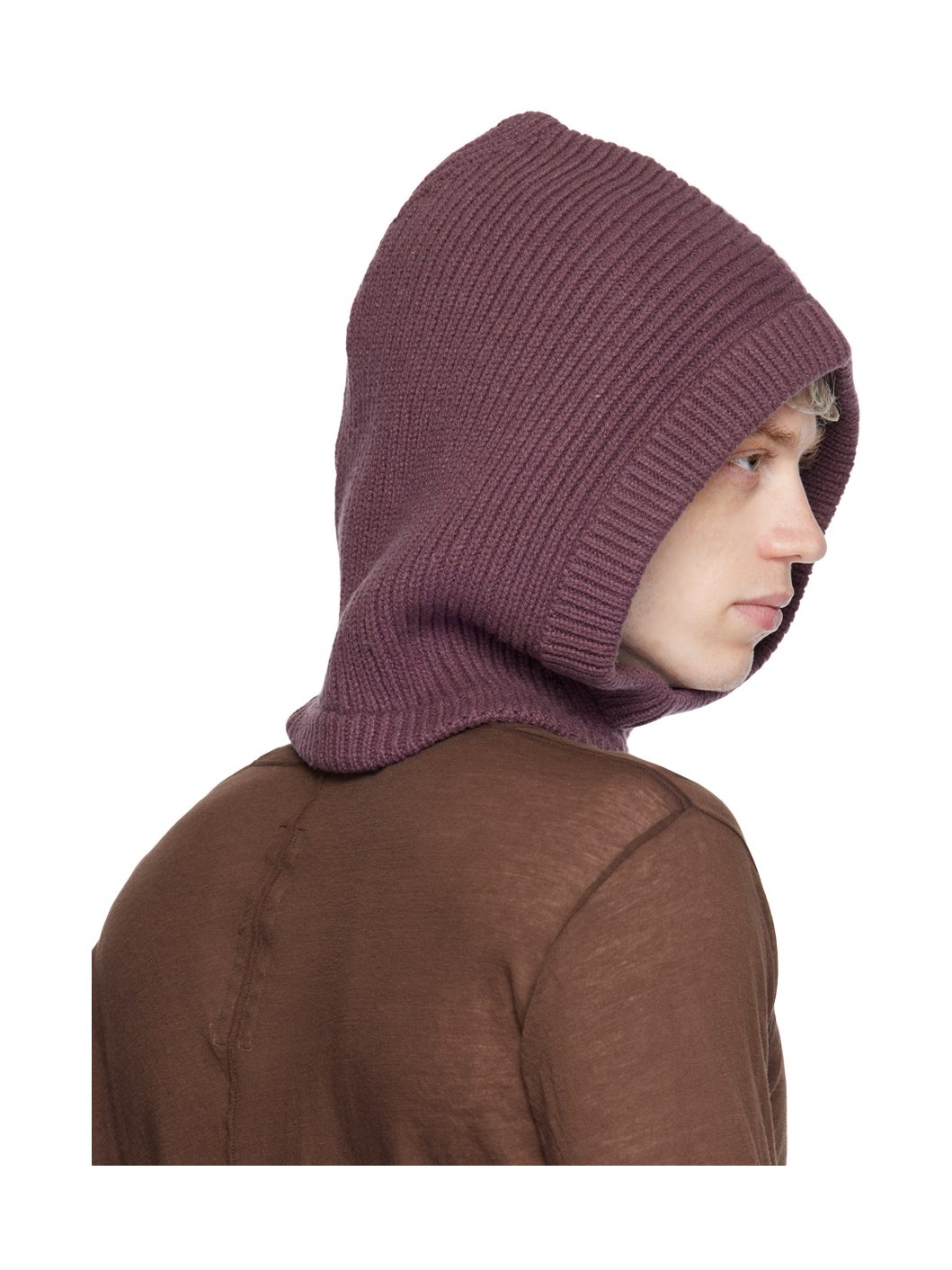 Purple Hood Beanie - 3