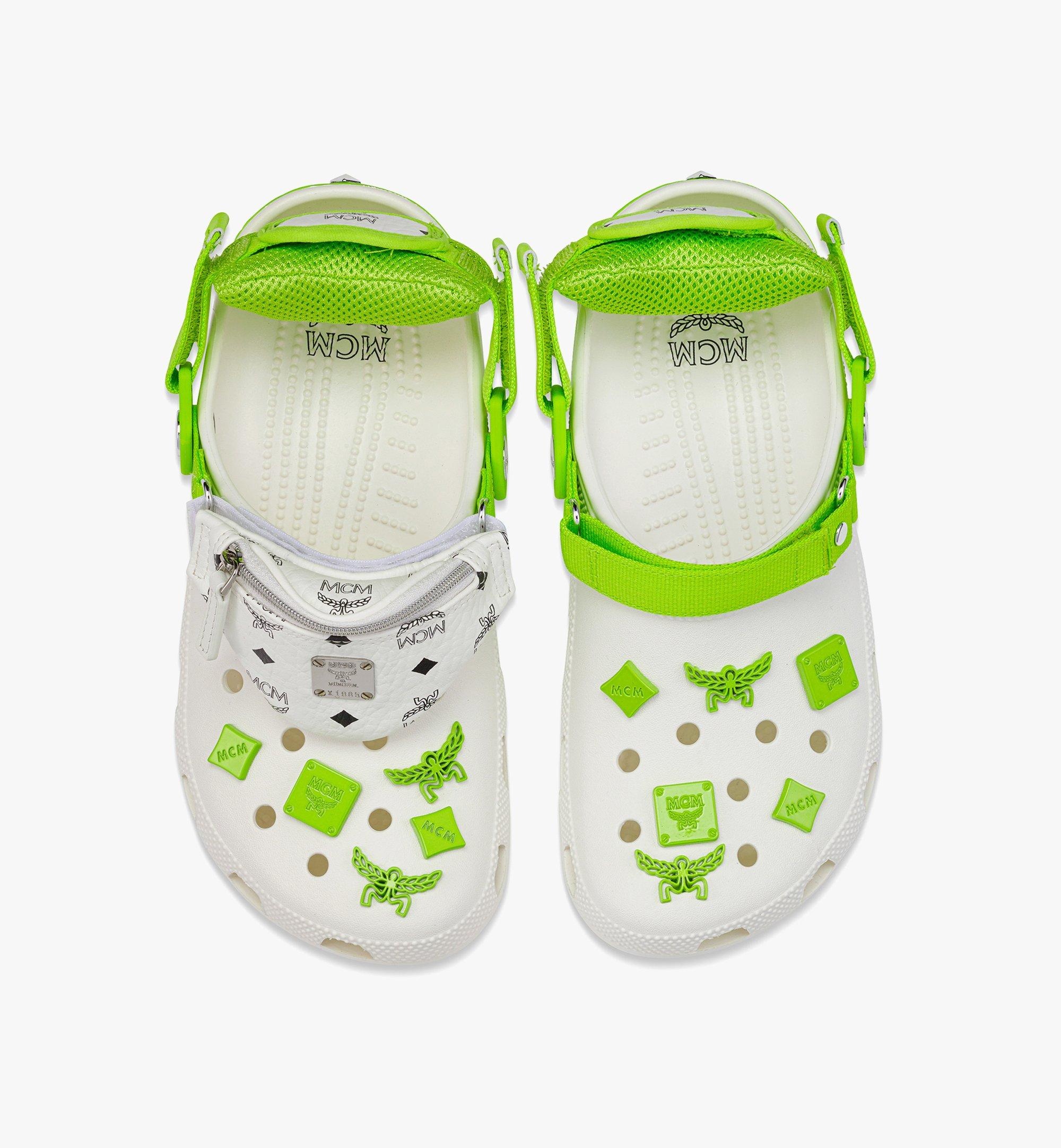 MCM x CROCS Classic Clog w/ Belt Bag Bracelet - 5