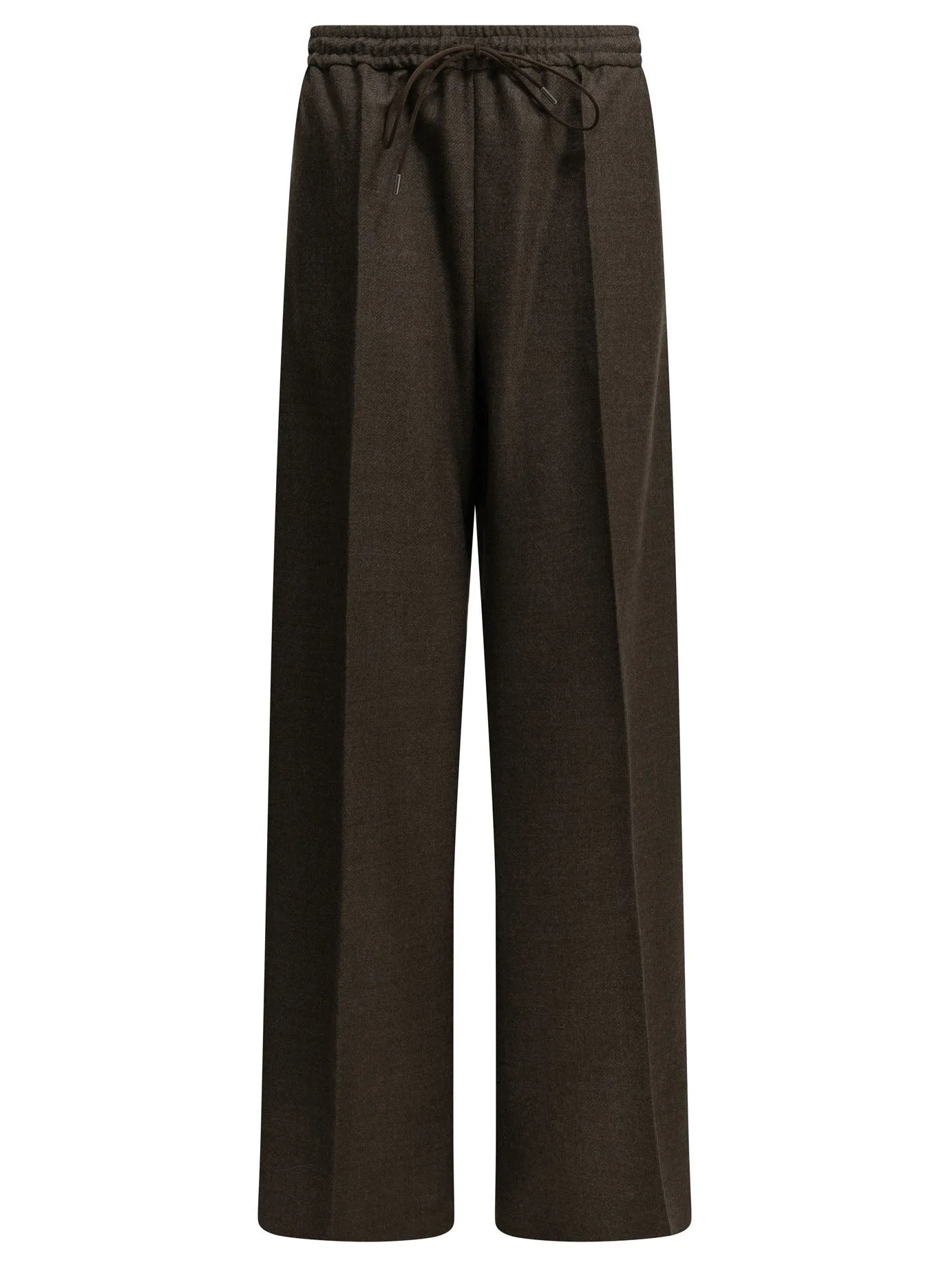 Max Mara Wool Pants Brown Women - 1