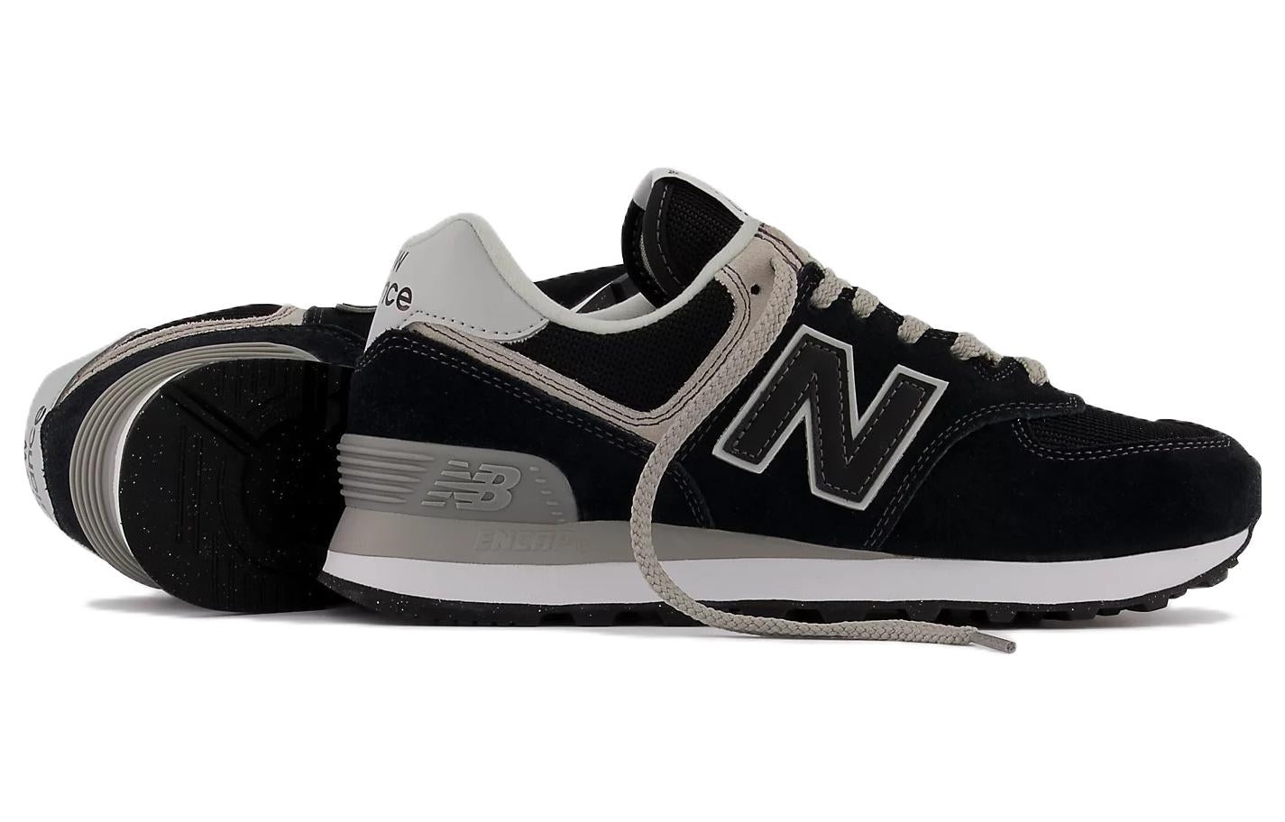 (WMNS) New Balance 574 Core Pack 'Black White' WL574EVB - 6