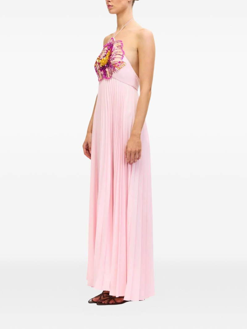 Brewood pleated maxi dress 3