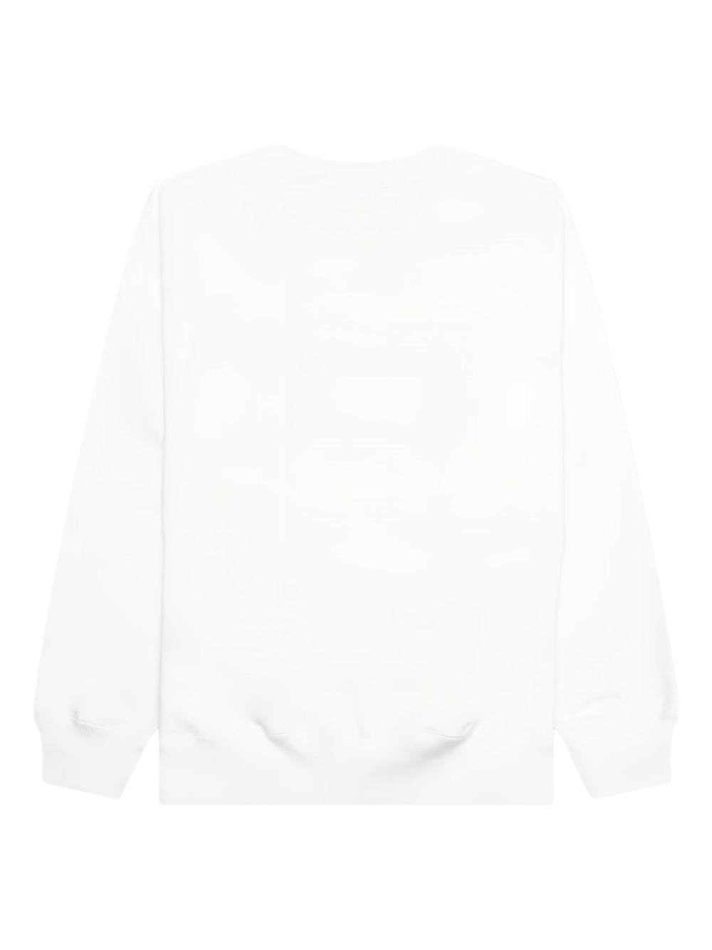 embroidered crew neck sweatshirt - 2
